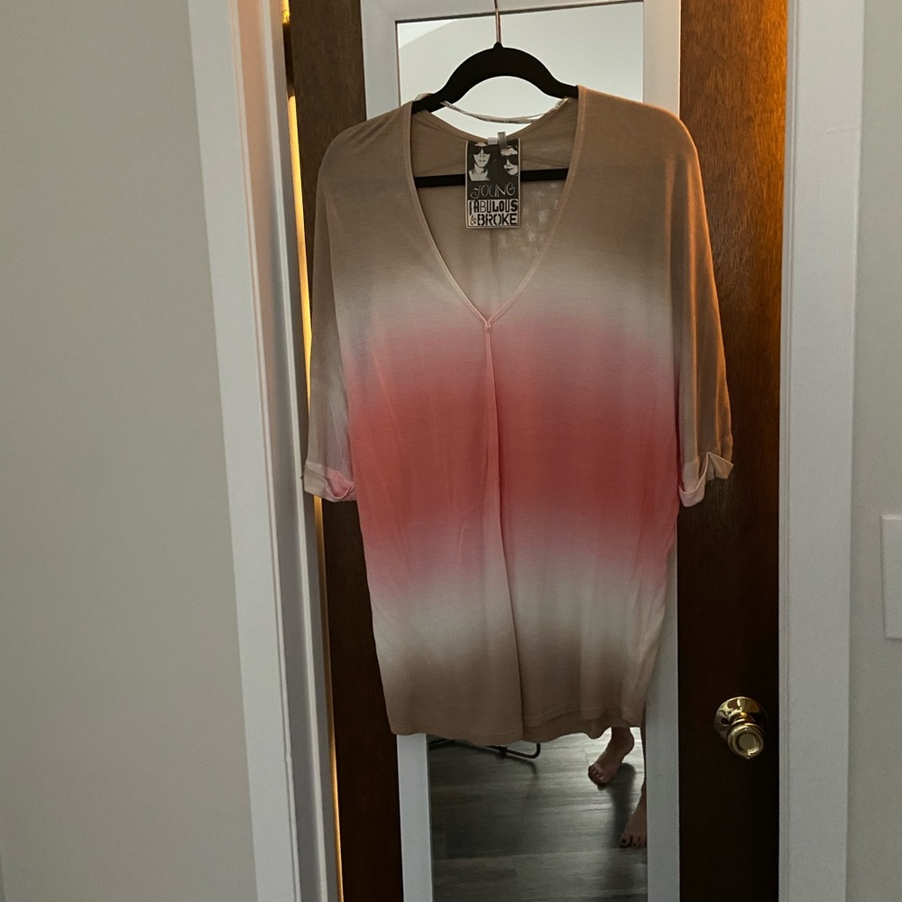 YFB Ombre Tie dye tunic